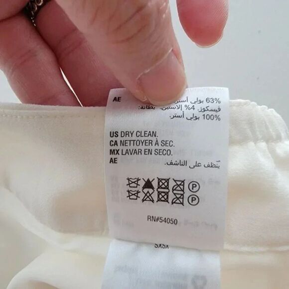 Bar III Straight Leg Pants Womans Size 24W Pearl Color NEW - Picture 8 of 10